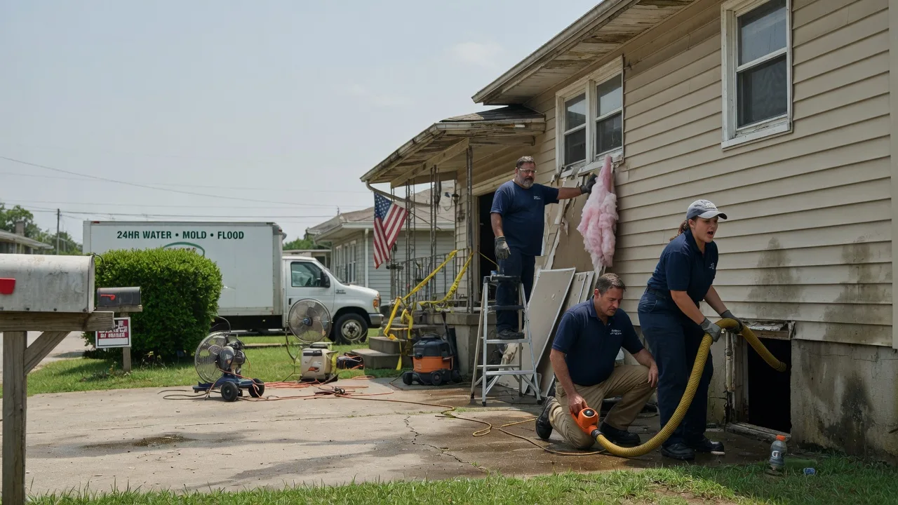 Water Damage Repair in Pentress, WV near me